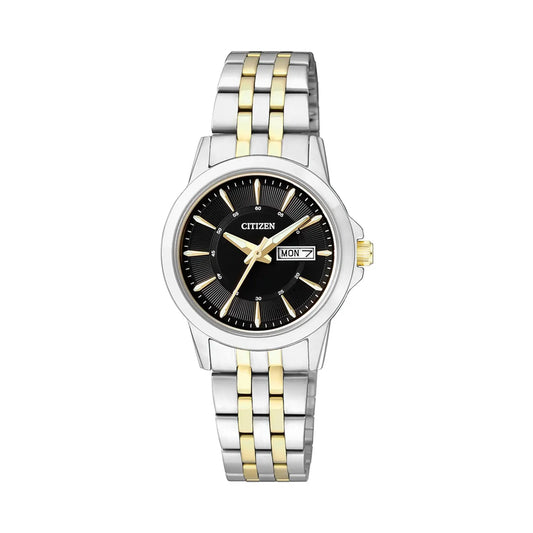 Citizen EQ0608-55E Women's Watch - Elegant Two-Tone Stainless Steel