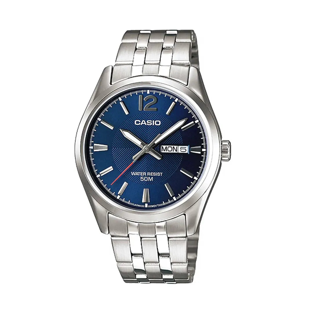 Casio MTP-1335D-2AVDF Blue Dial Stainless Steel Men’s Watch