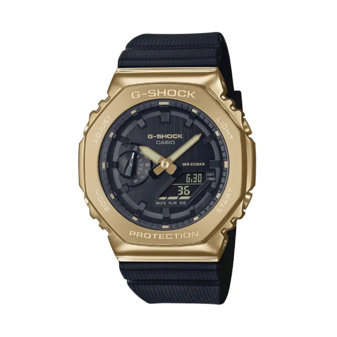 Casio G-Shock GM-2100G-1A9 Metal Bezel Shock Resistant Watch