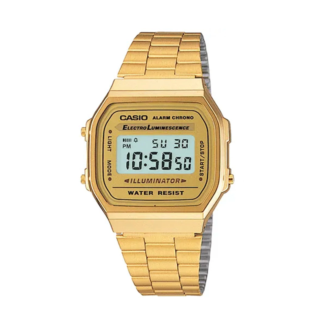 Casio A168WG-9WDF Vintage Gold Digital Men’s Watch