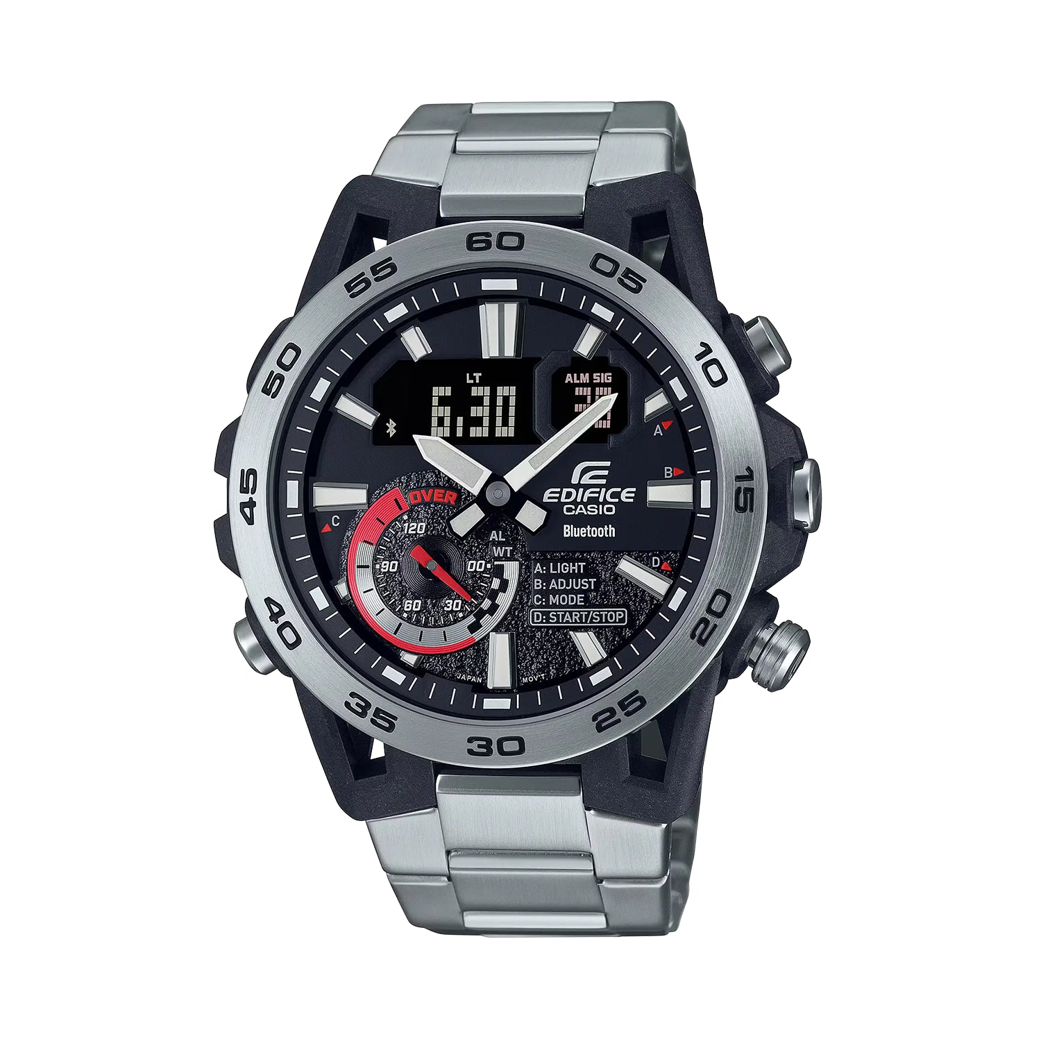 Casio Edifice ECB-40D-1A Bluetooth Analog-Digital Stainless Steel Men’s Watch