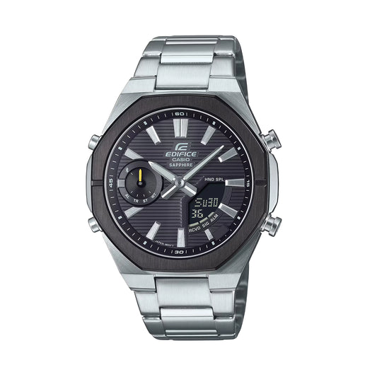 Casio Edifice ECB-S10DB-1A Bluetooth Stainless Steel Chronograph Watch