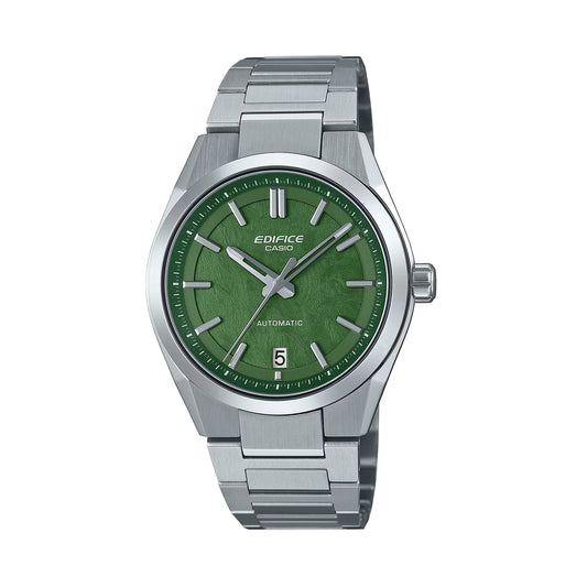 Casio Edifice EFK-100D-3A Green Dial Automatic Stainless Steel Watch