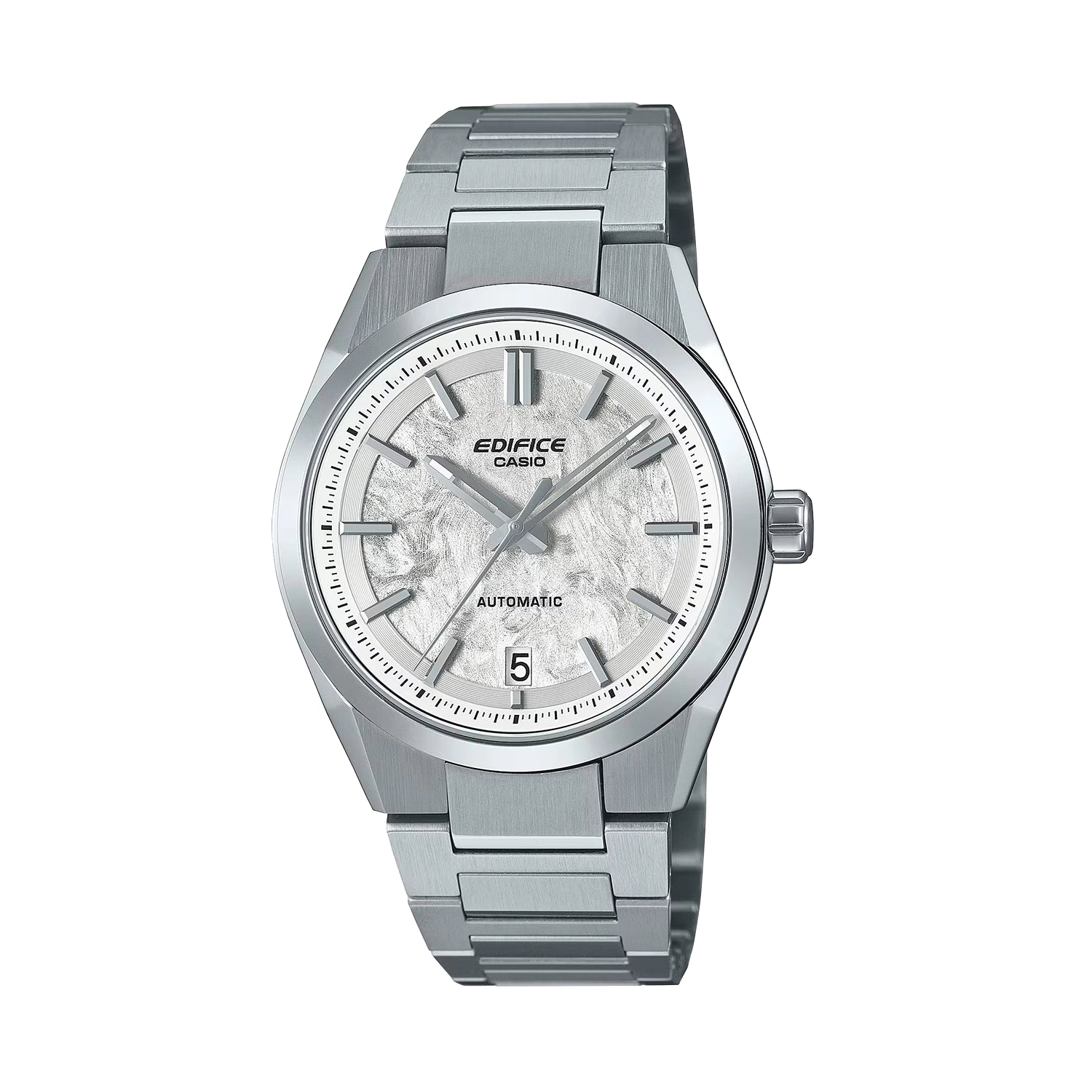 Casio Edifice EFK-100D-7A White Dial Automatic Stainless Steel Watch