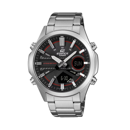 Casio Edifice EFV-C120D-1A4 Analog-Digital Stainless Steel Watch