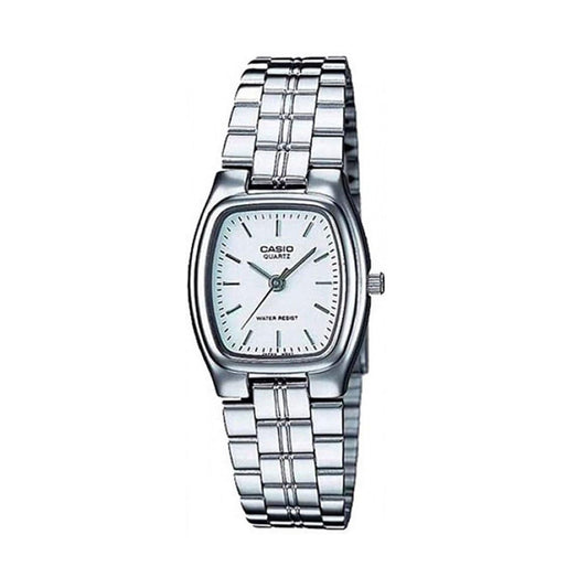 Casio LTP-1169D-7ARDF White Dial Women’s Stainless Steel Watch