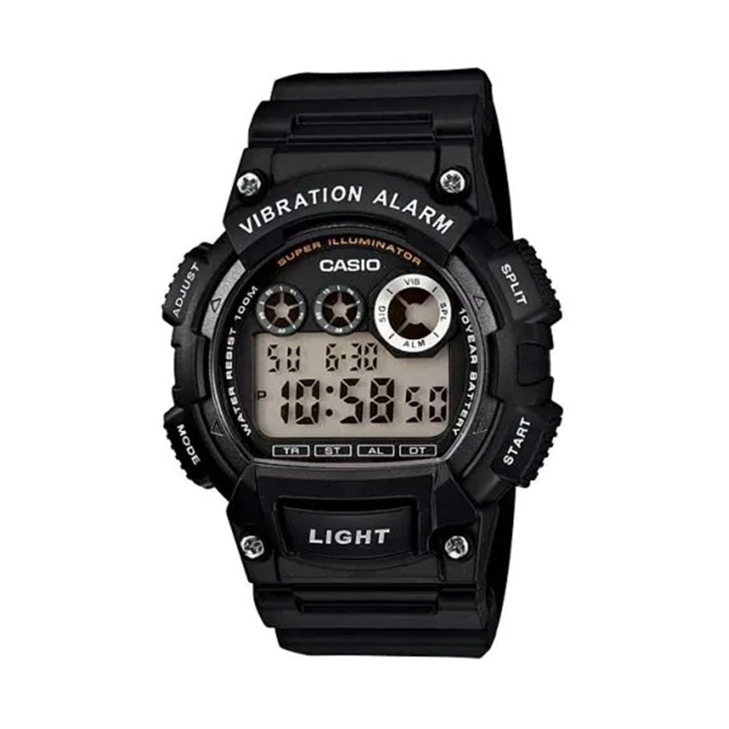 Casio W-735H-1A Digital Resin Strap Men's Watch
