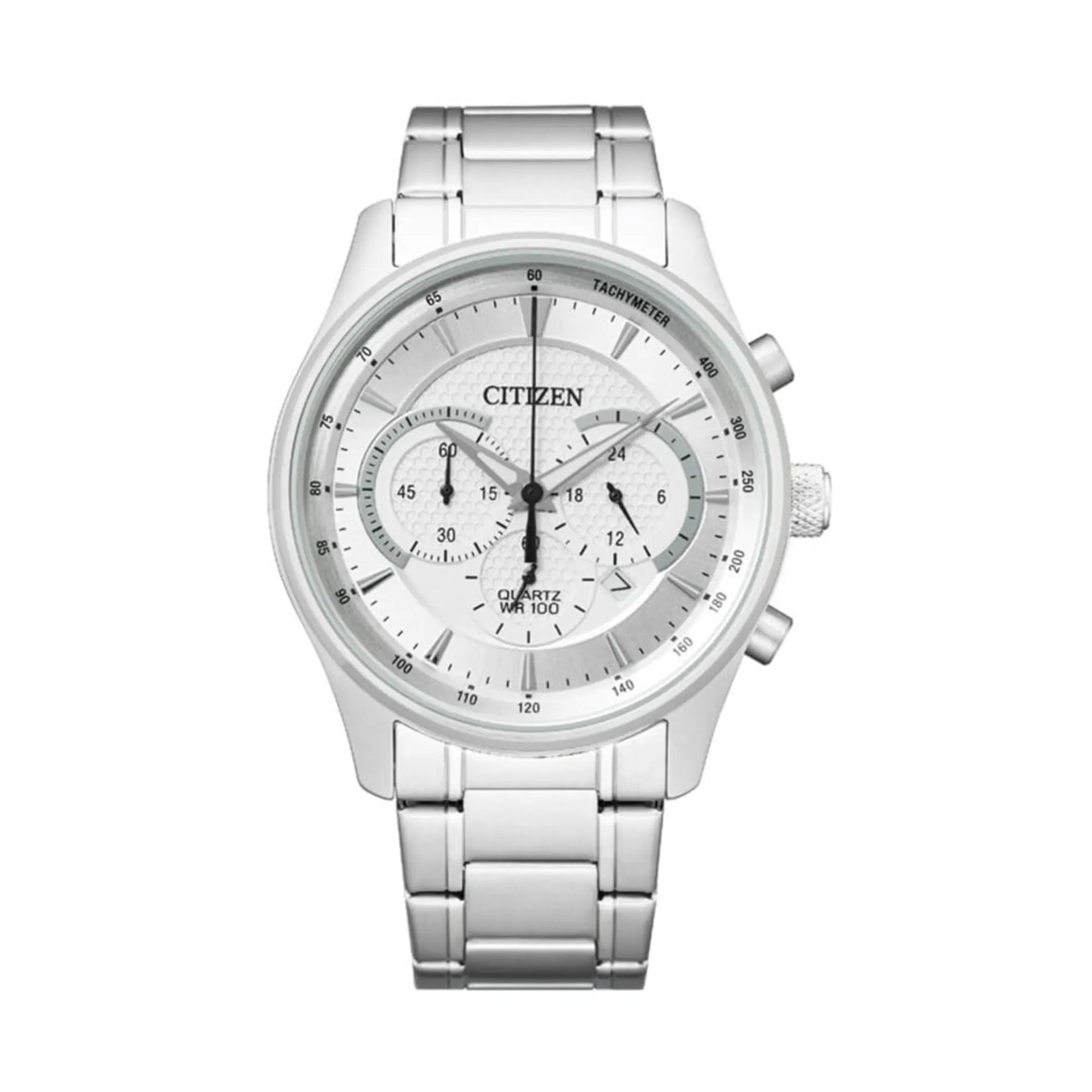 Citizen AN8190-51A – Elegant Silver Chronograph