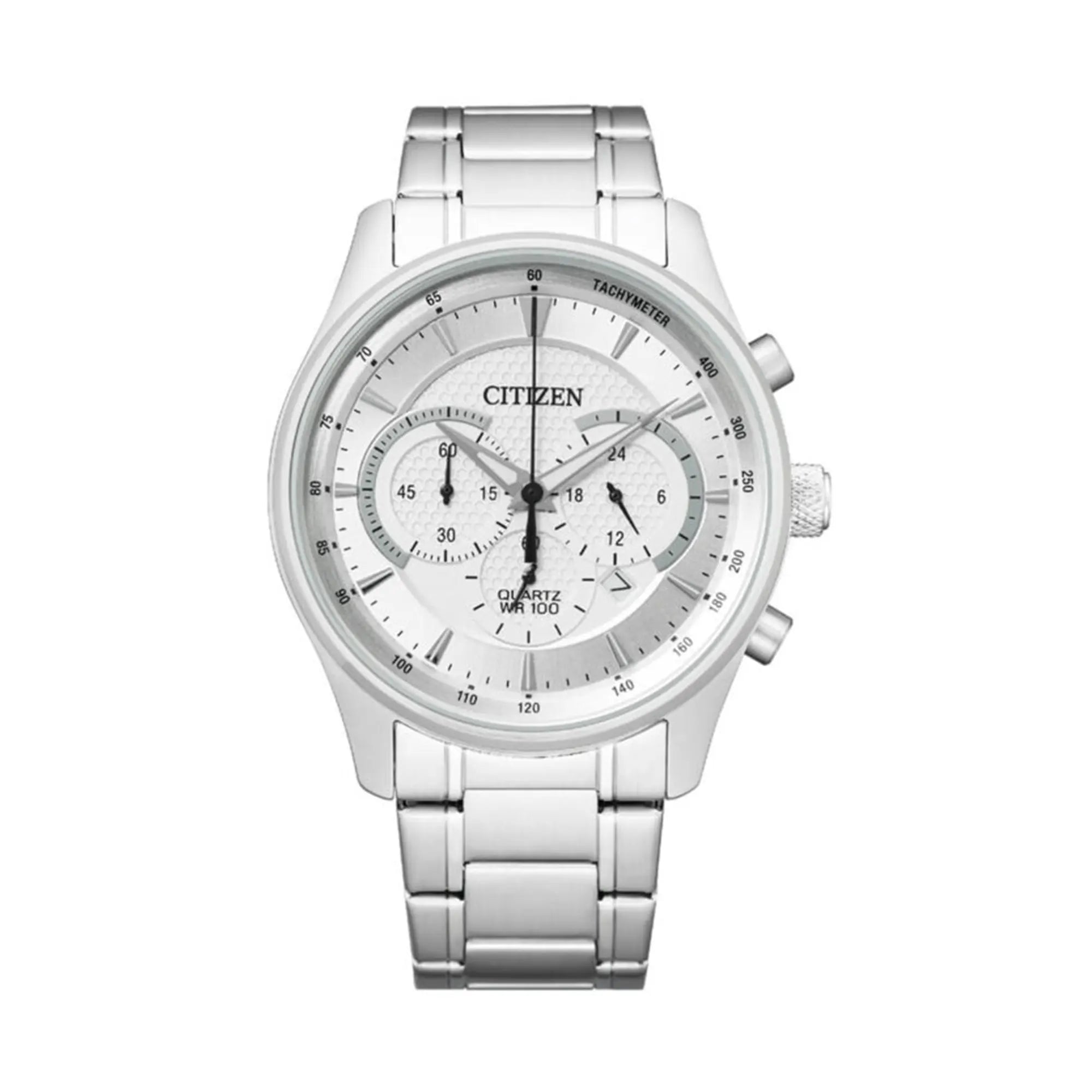 Citizen AN8190-51A – Elegant Silver Chronograph