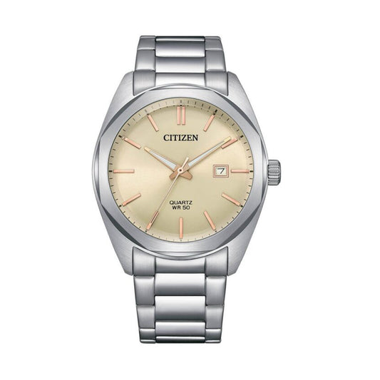 Citizen BI5110-54B Ivory Dial Stainless Steel Quartz Watch