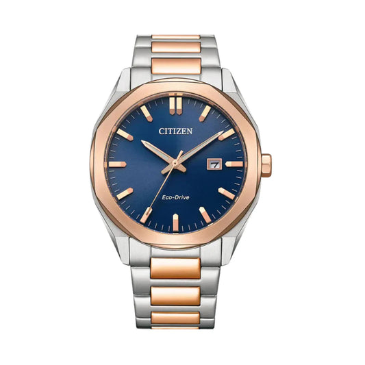 Citizen BM7606-84L Eco-Drive Blue Dial Stainless Steel Watch