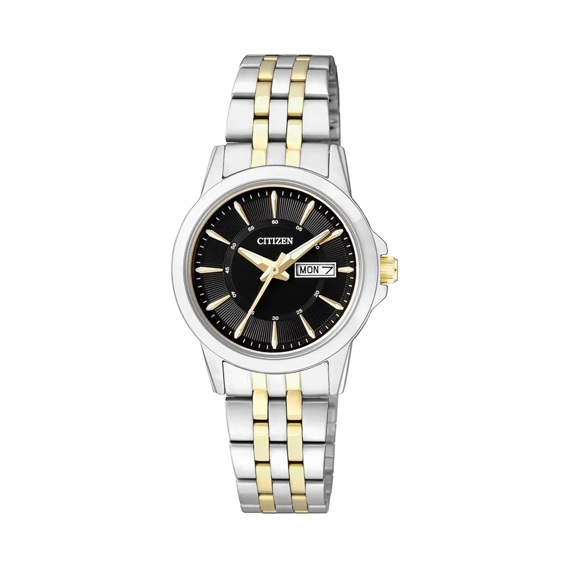 Citizen EQ0608-55E Women's Watch - Elegant Two-Tone Stainless Steel
