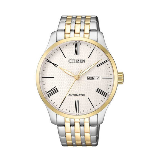 Citizen NH8354-58A Automatic White Dial Two-Tone Stainless Steel Watch