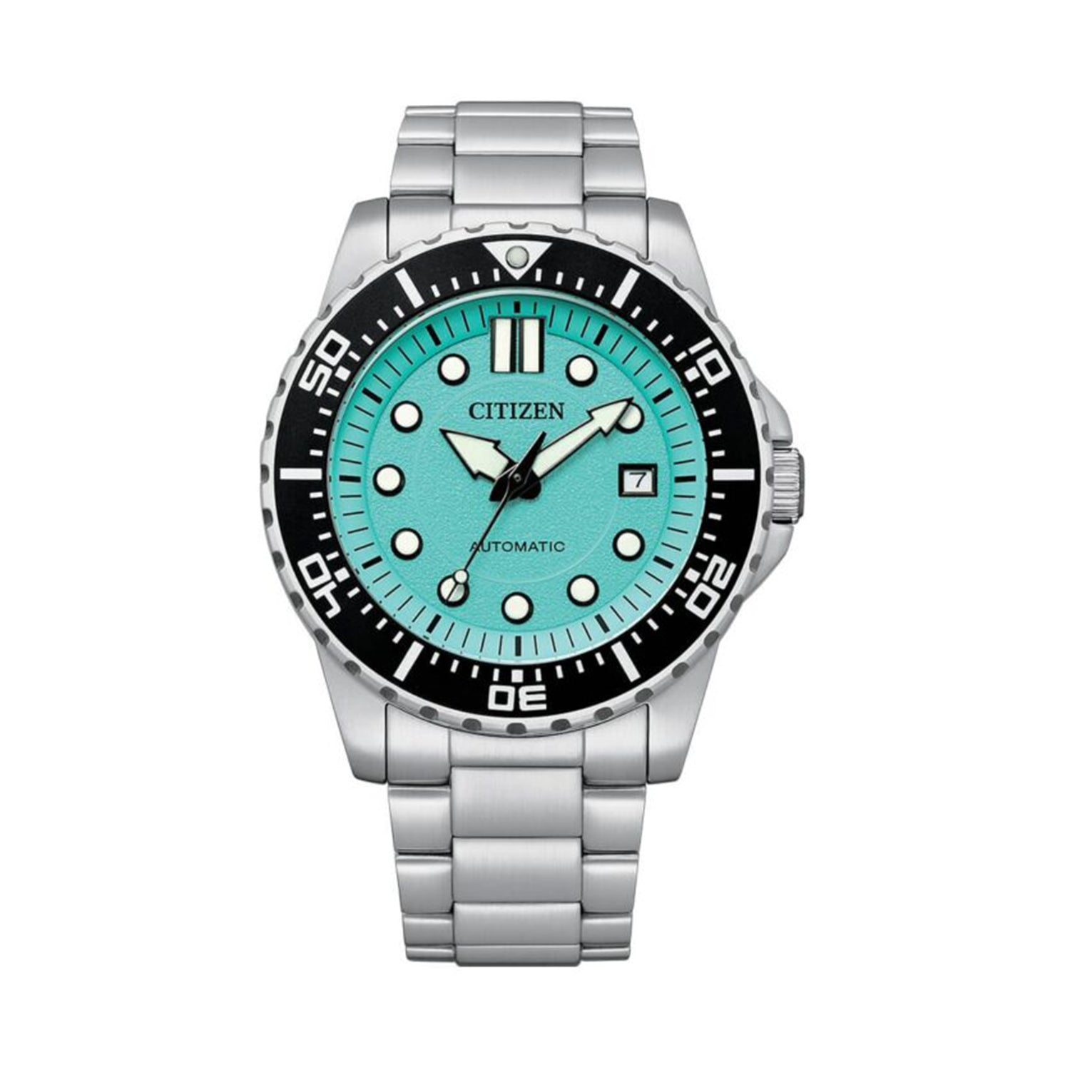 Citizen NJ0170-83X Automatic Aqua Blue Dial Stainless Steel Watch