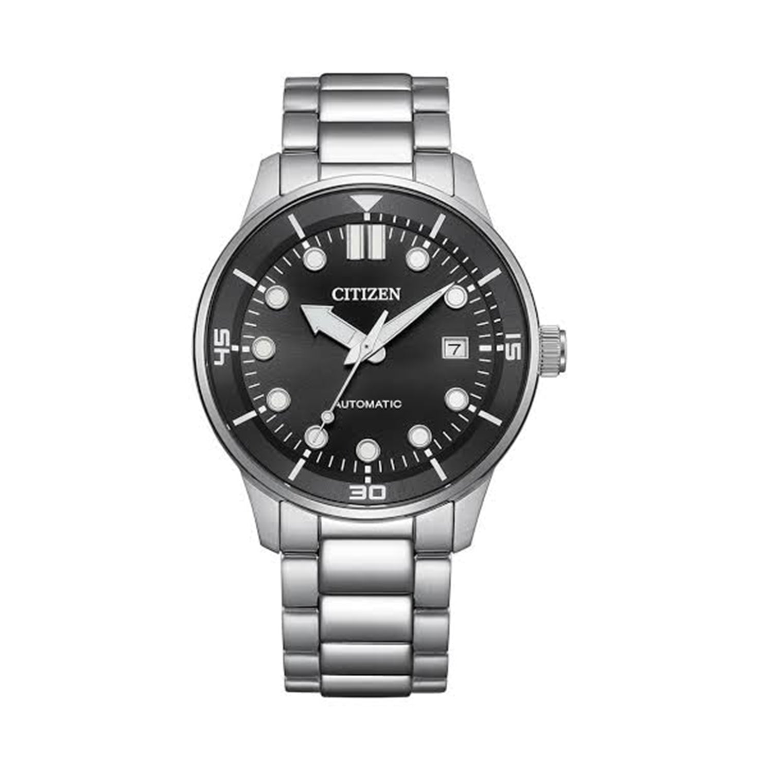 Citizen NJ0191-83E Automatic Black Dial Stainless Steel Watch