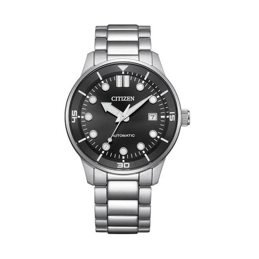 Citizen NJ0191-83E Automatic Black Dial Stainless Steel Watch