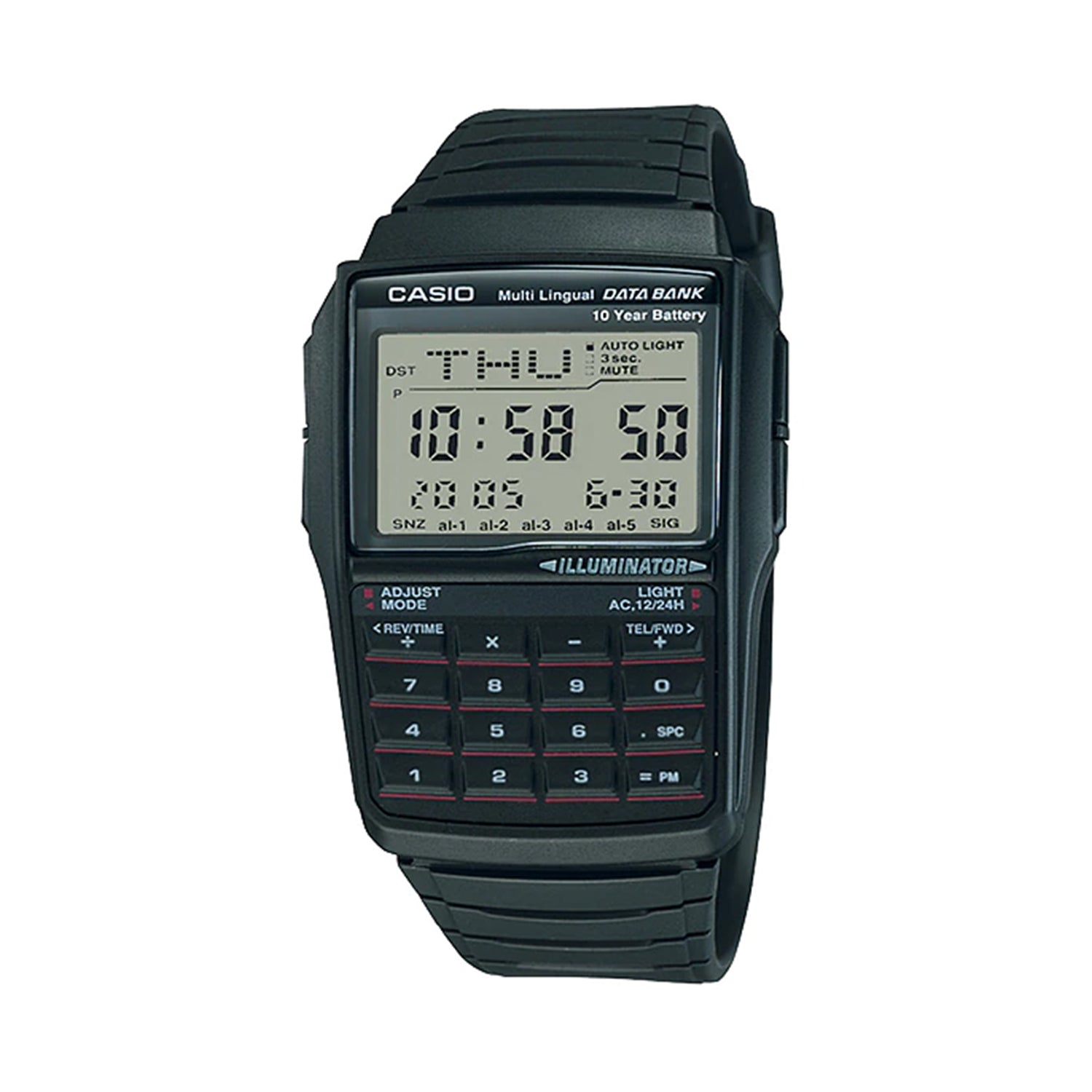 Casio DBC-32D-1AV Databank Calculator Watch