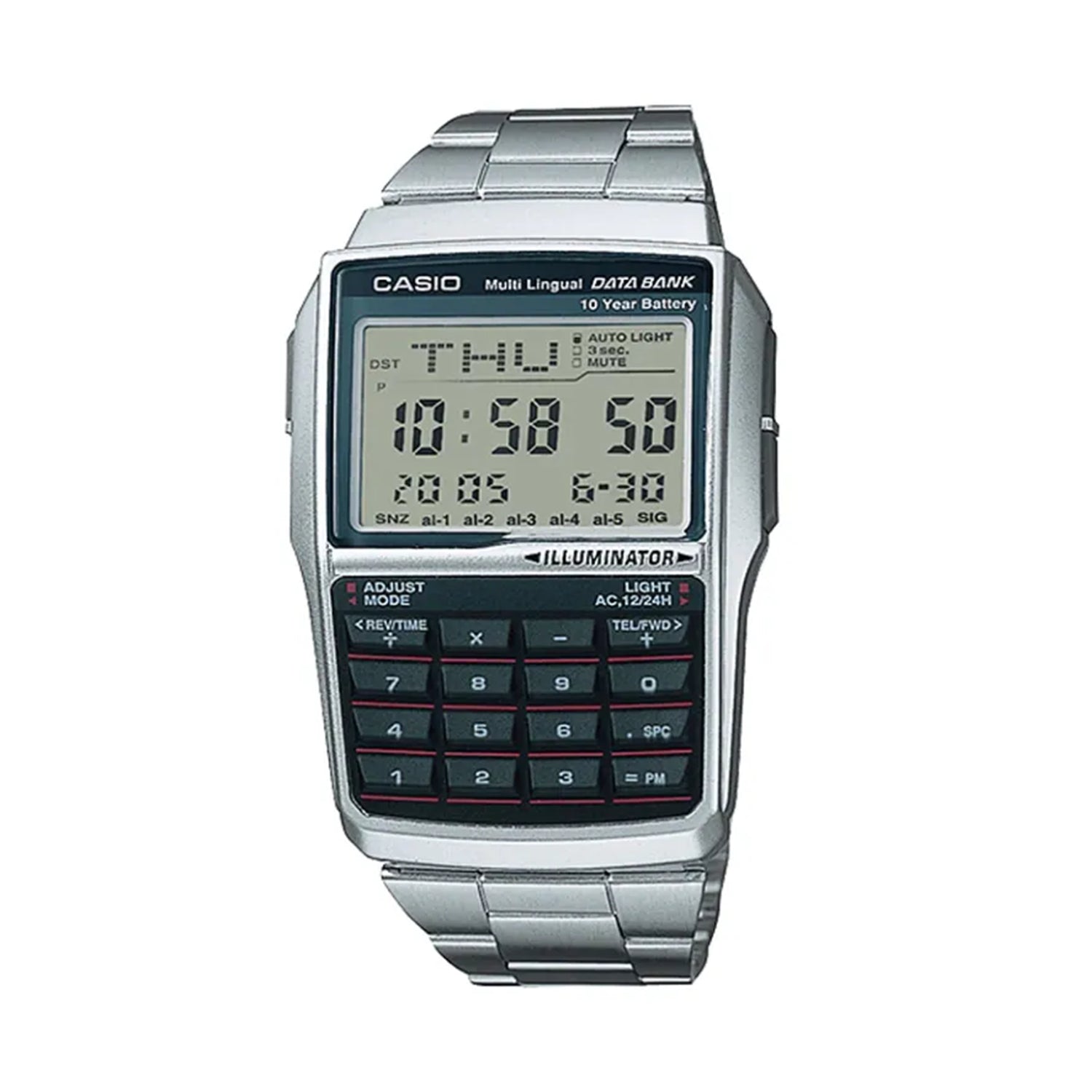 Casio DBC-32D-1AV Databank Calculator Watch