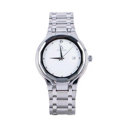 Fitron 9490M Stainless Steel Analog Watch