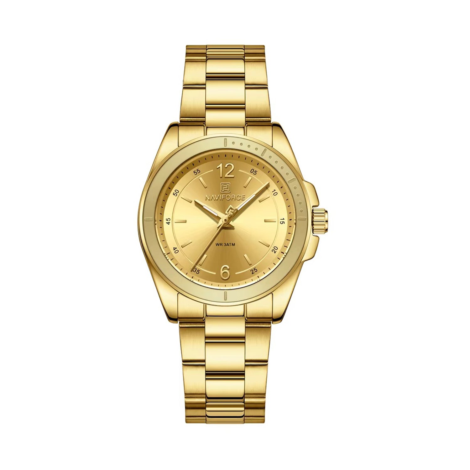 Naviforce NF5062 Gold Stainless Steel Women’s Watch