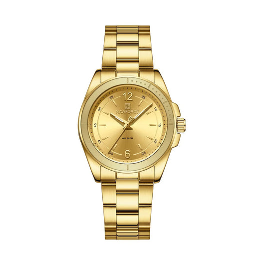 Naviforce NF5062 Gold Stainless Steel Women’s Watch