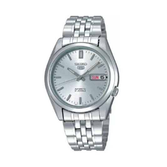 Seiko 5 SNK355K1 Automatic Silver Dial Stainless Steel Watch