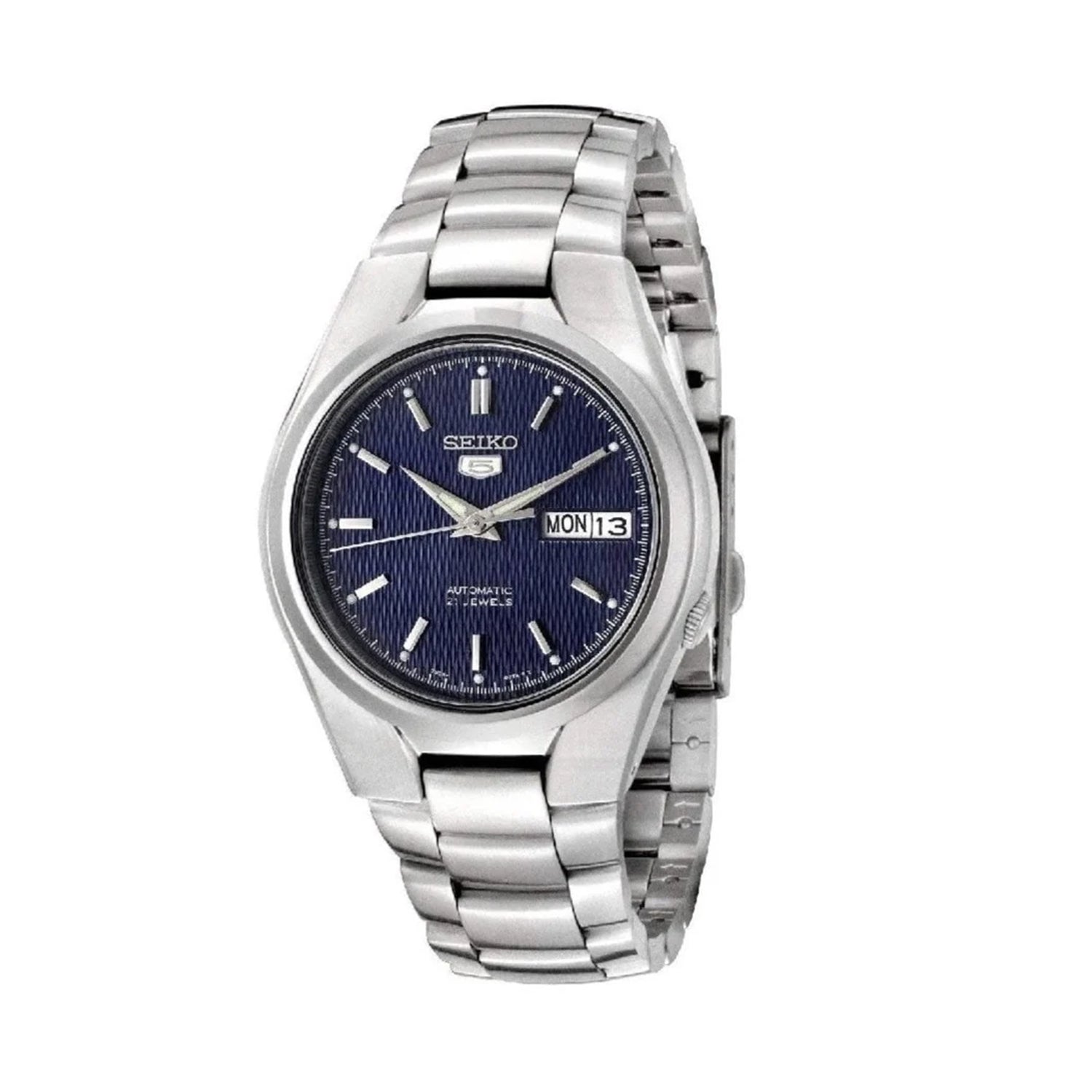 Seiko 5 SNK603K1 Automatic Blue Textured Dial Stainless Steel Watch
