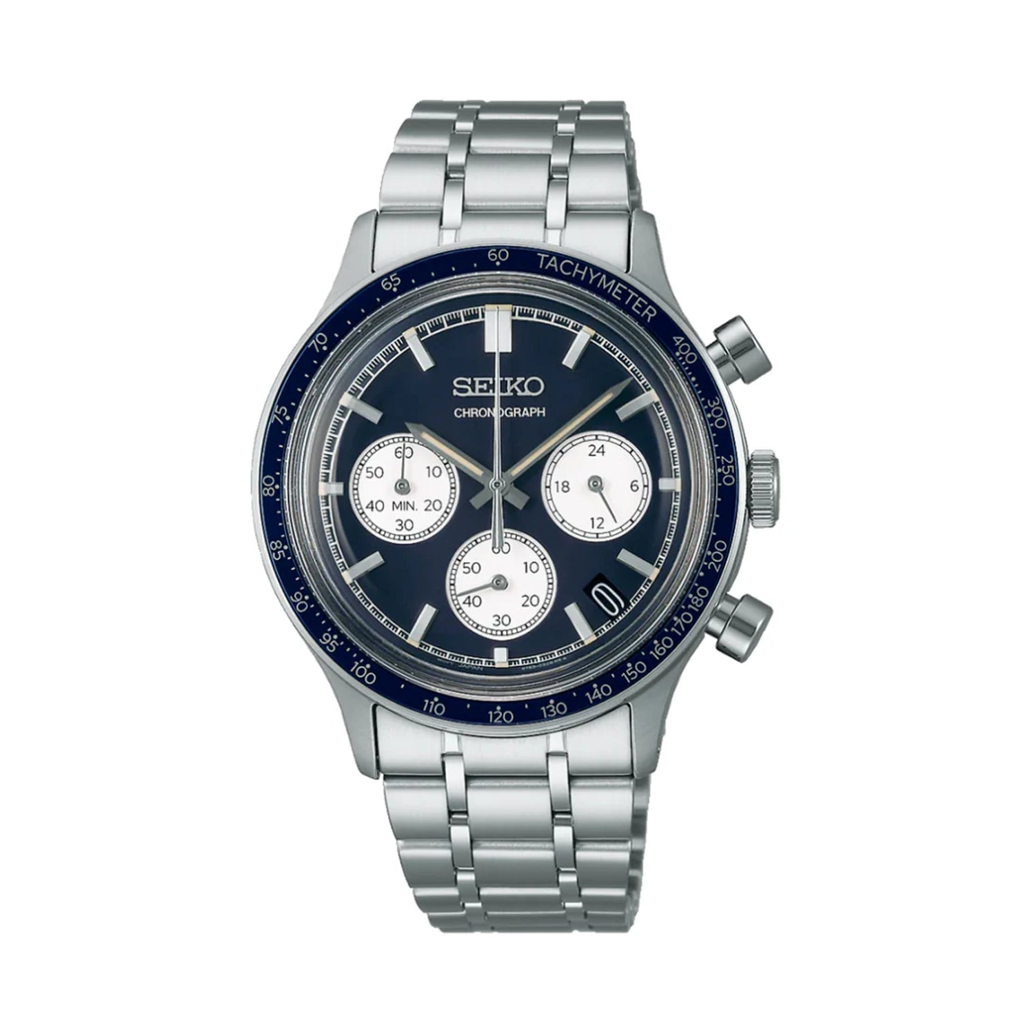 Seiko SSB477P1 Men’s Blue Dial Chronograph – Stainless Steel