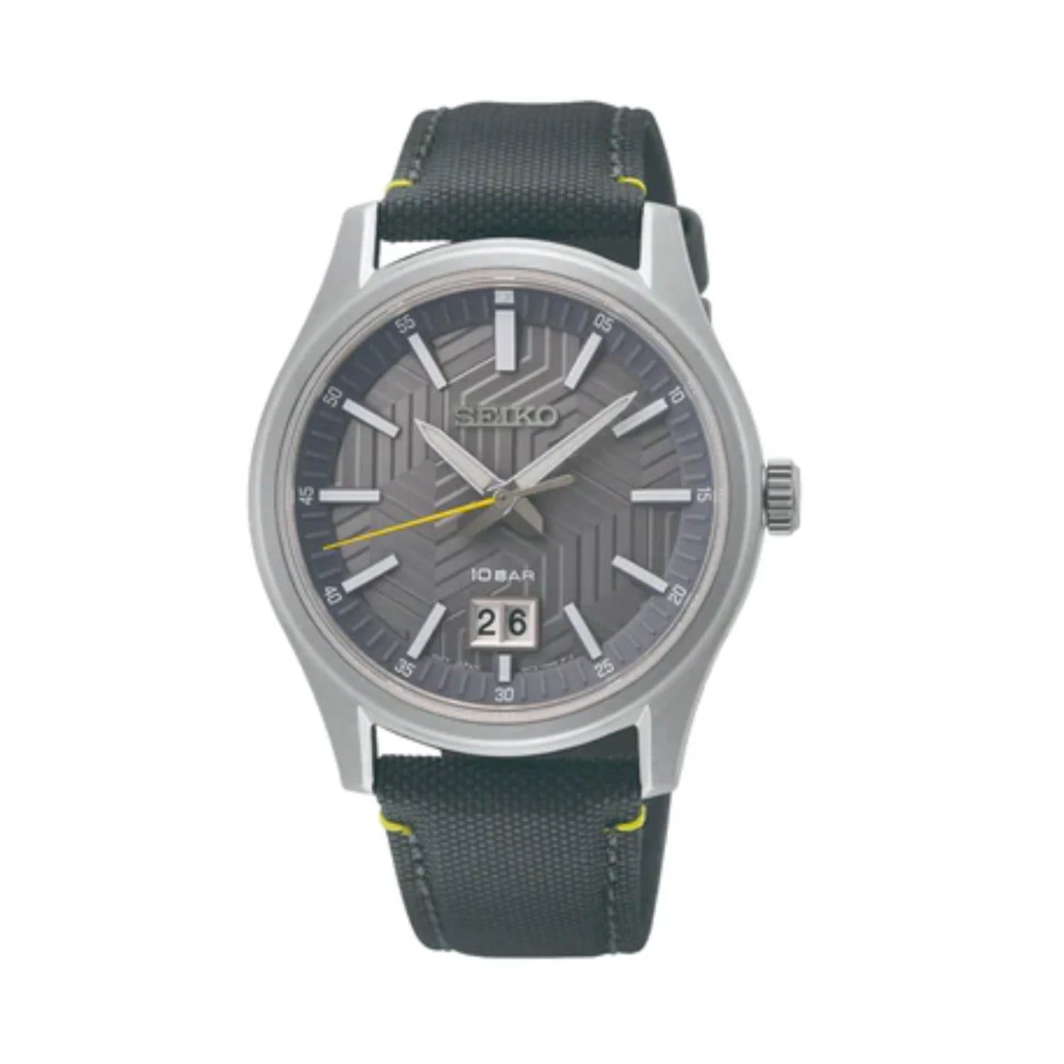 Seiko SUR543P1 Quartz Grey Dial Stainless Steel Watch