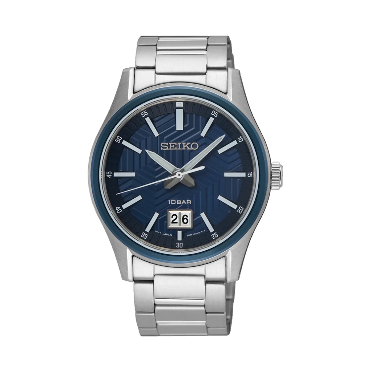 Seiko SUR559P1 Blue Dial Stainless Steel Watch