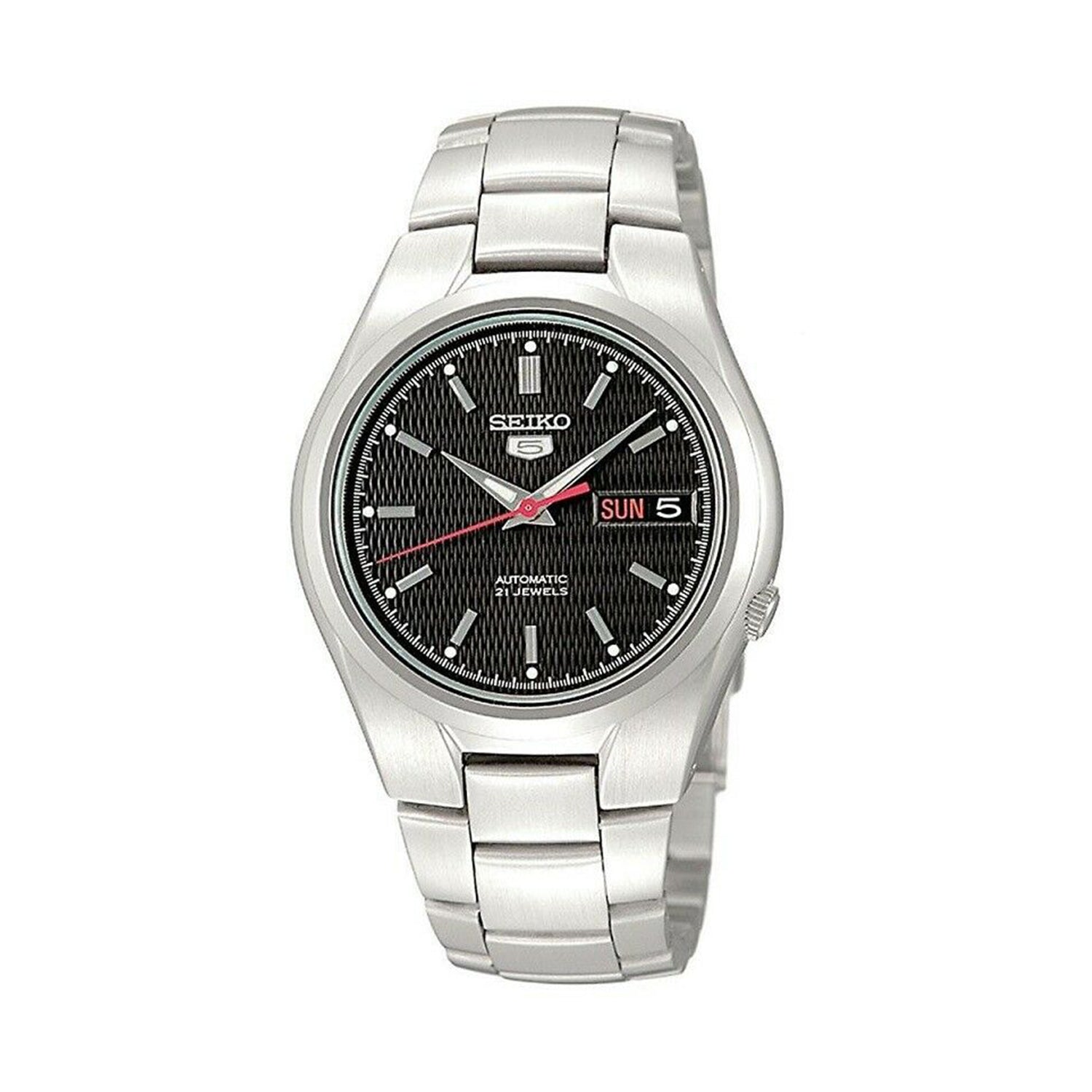 Seiko 5 SNK607K1 Automatic Black Dial Stainless Steel Watch